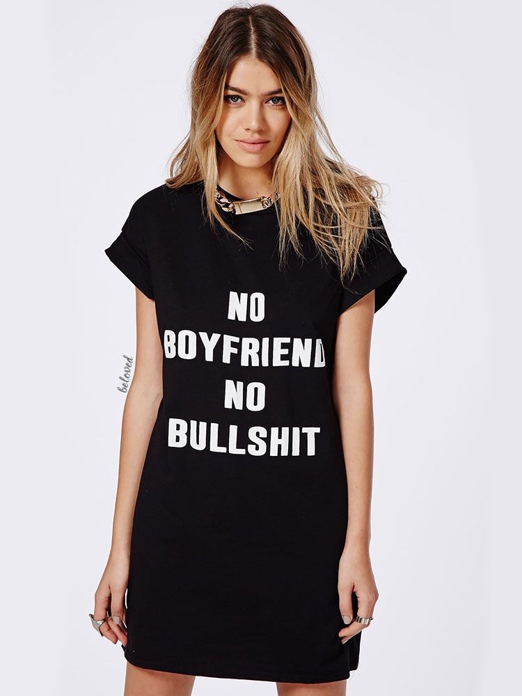 NO BOYFRIEND DRESS (3 colors)