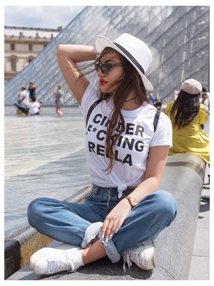 F* CINDERELLA WHITE T-SHIRT