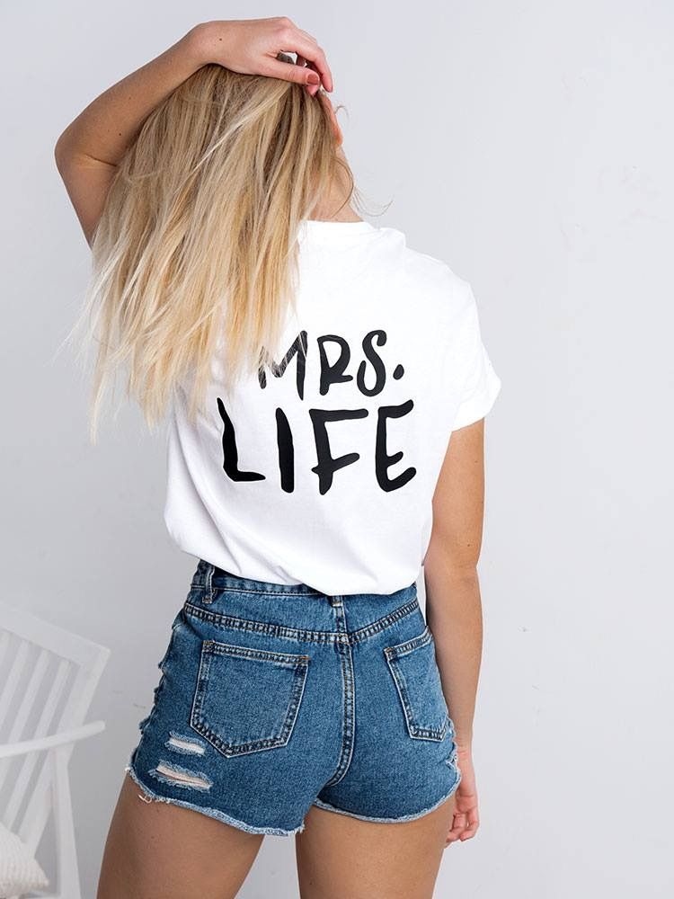 MR GOOD & MRS LIFE TSHIRT set