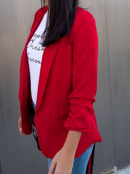 KRISTIA RED BLAZER