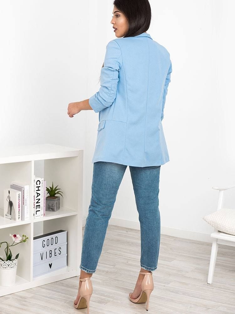 KRISTIA BABY BLUE BLAZER