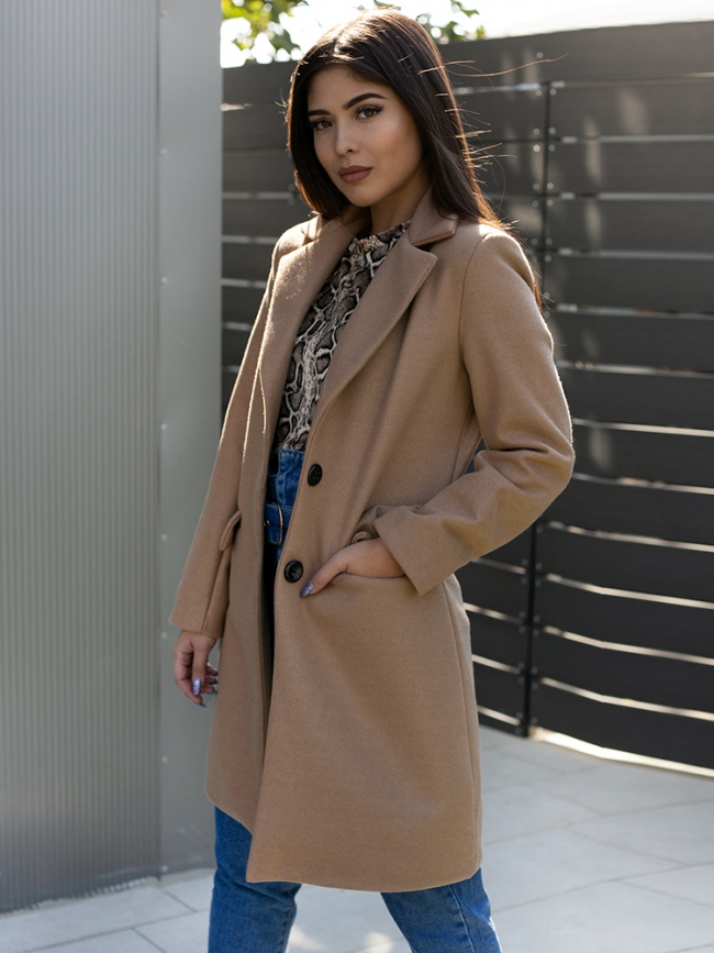 MORGAN CAMEL COAT