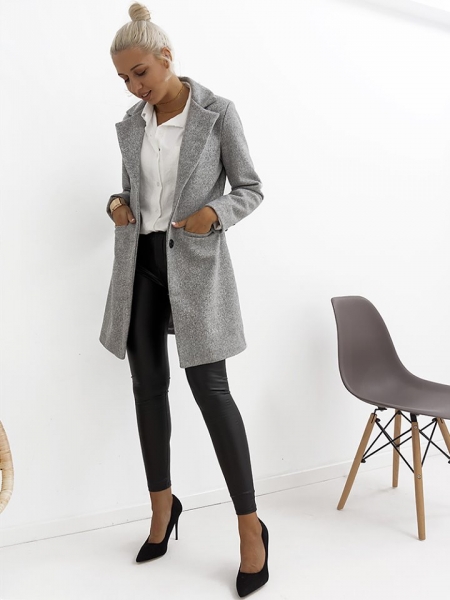 MORGAN GREY COAT