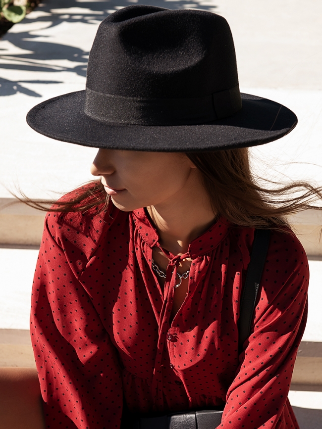 FEDORA BLACK HAT