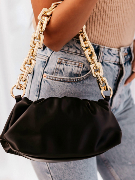 NORVIL BLACK SHOULDER BAG