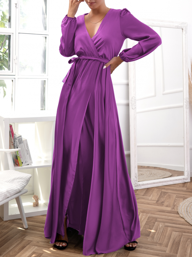 FATALITY PURPLE MAXI DRESS