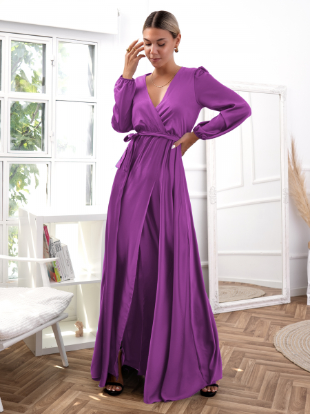 FATALITY PURPLE MAXI DRESS