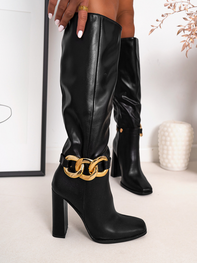 VALLERIE BLACK BOOTS