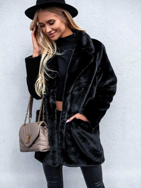 NOELLE BLACK FUR