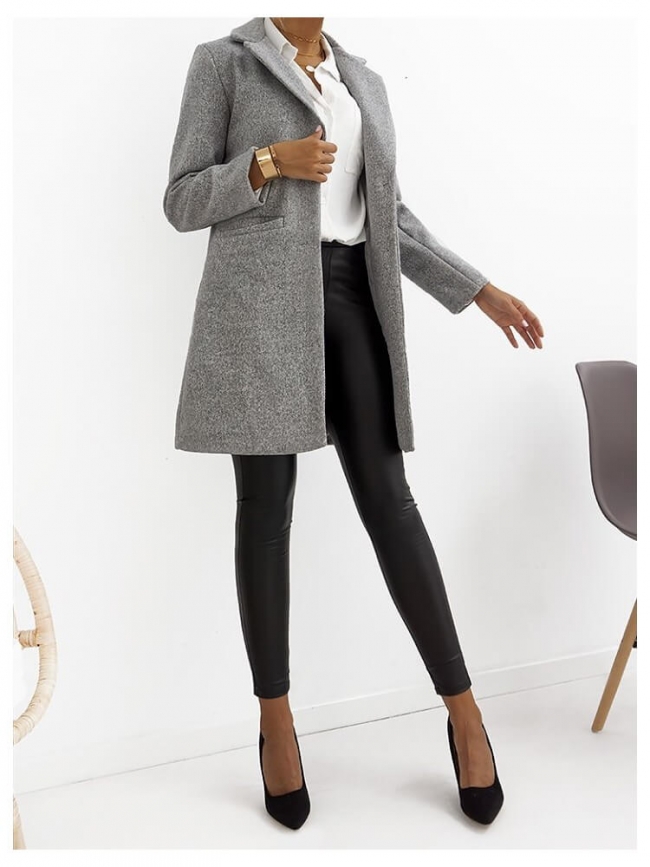 MORGAN GREY COAT