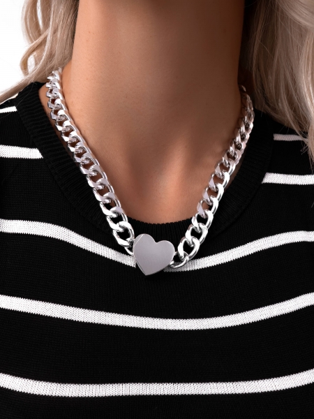 PRESLEY SILVER NECKLACE