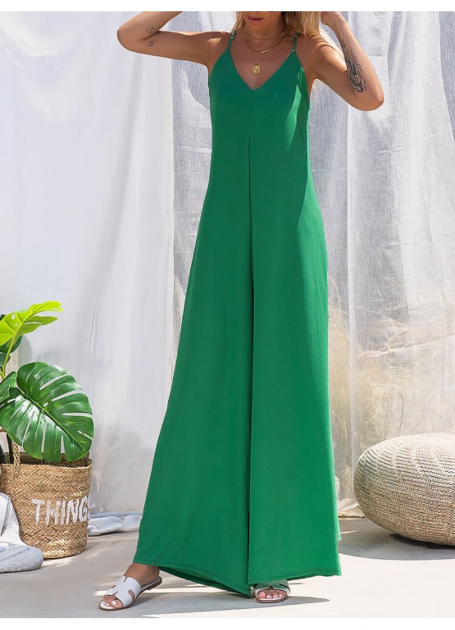JUMPSUIT GREEN - LUCY