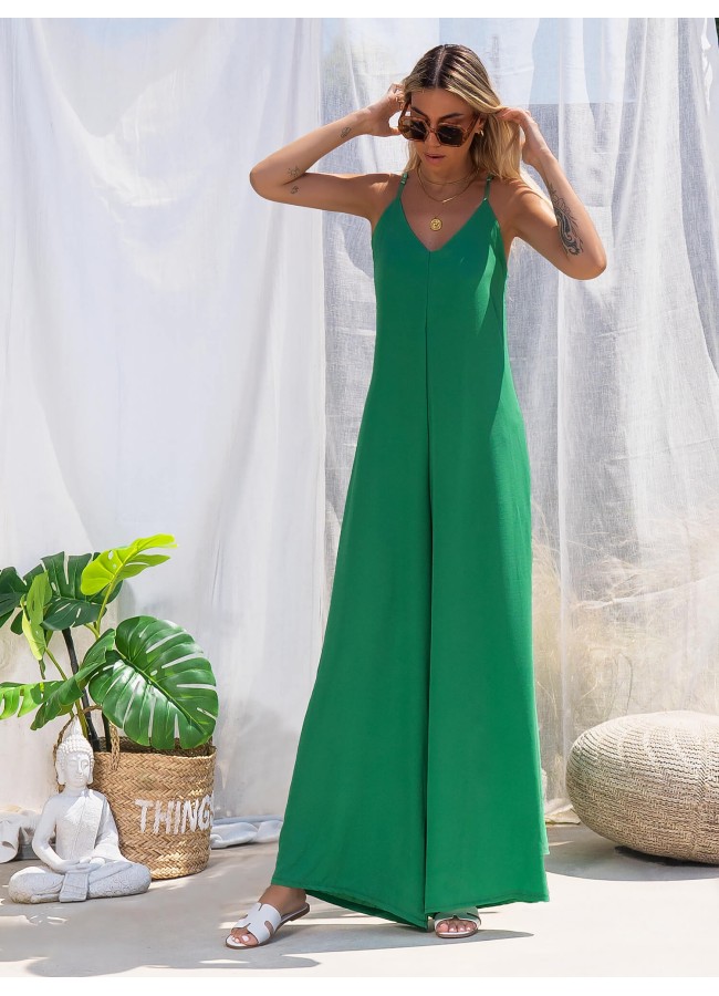 JUMPSUIT GREEN - LUCY
