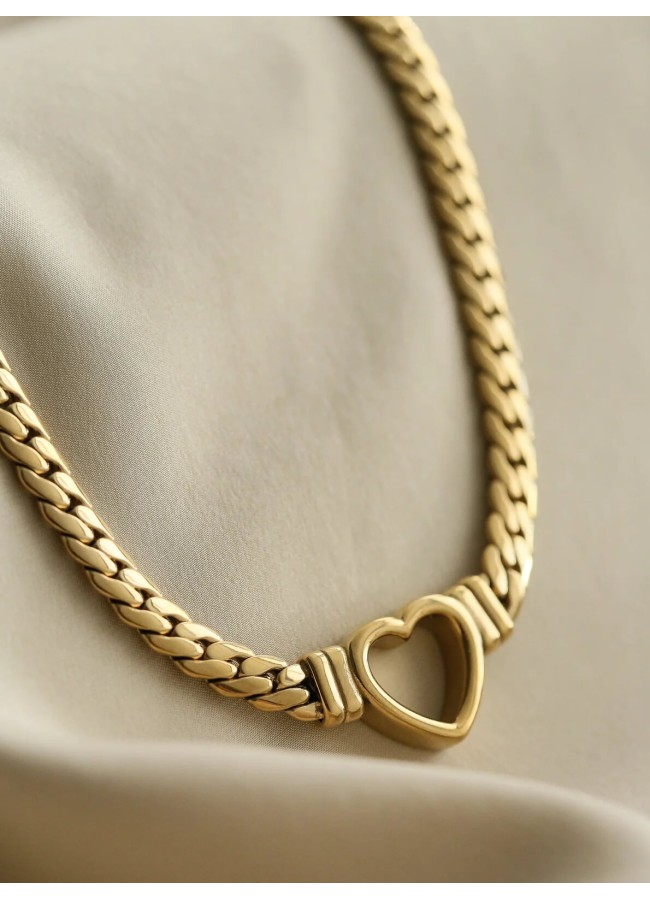 AMO  STEEL NECKLACE