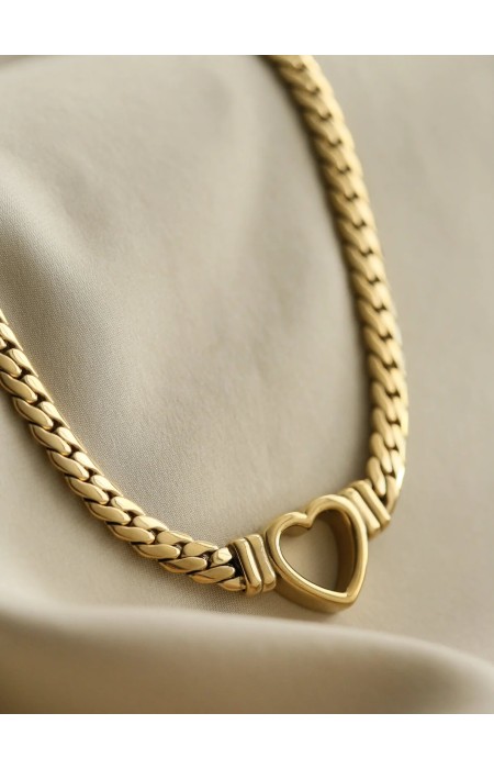 AMO  STEEL NECKLACE