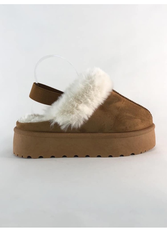 ΓΟΥΝΙΝΑ SLIP ON - FROST CAMEL