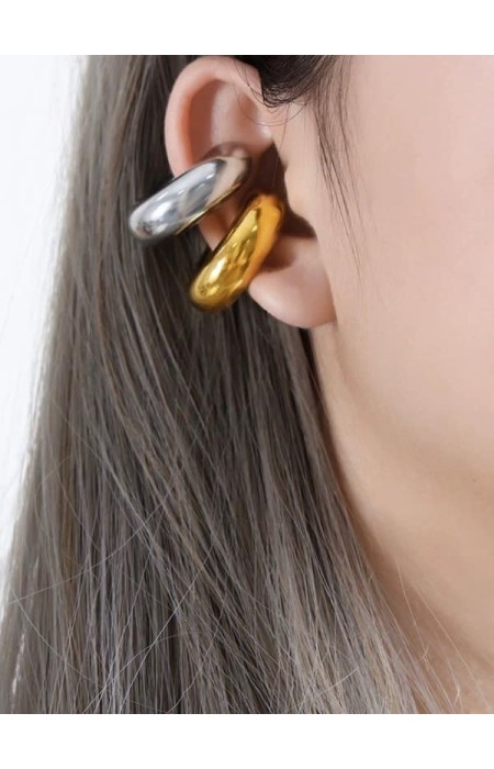 CELYN STEEL EARCUFFS