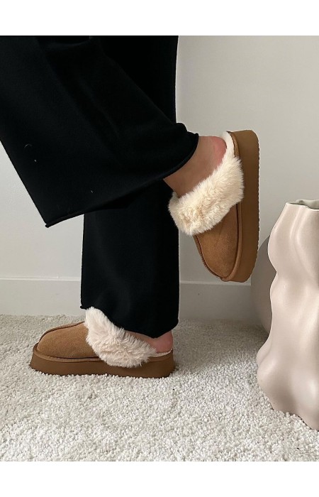 DANY CAMEL SLIPPERS