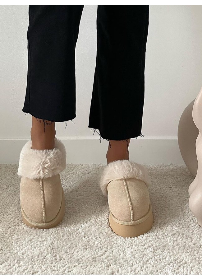 DANY BEIGE SLIPPERS