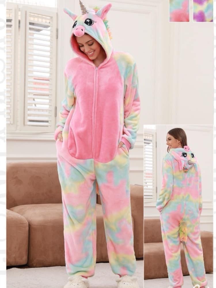 RAINBOW DASH PINK ONESIE JUMPSUIT PYJAMAS FASHIONROOM.GR