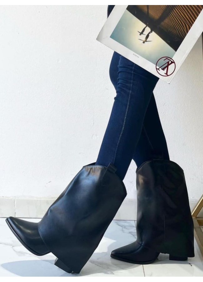 BALICE BLACK ANKLEBOOTS