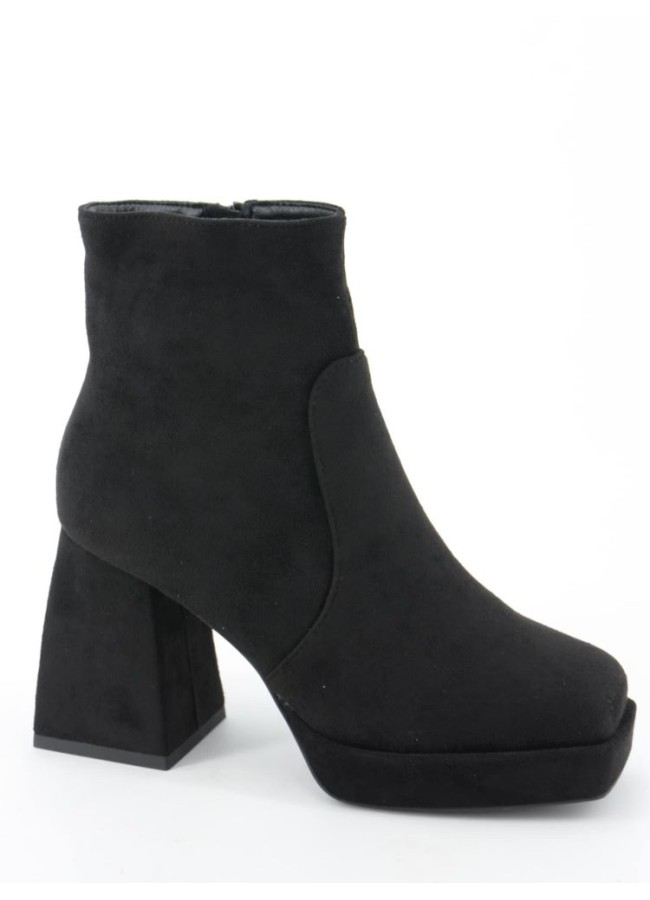 ARDENE BLACK SUEDE ANKLEBOOTS