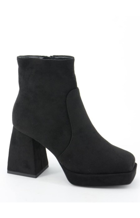 ARDENE BLACK SUEDE ANKLEBOOTS