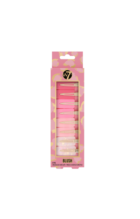 MAKE UP HAIR CLIPPERS PINK W7