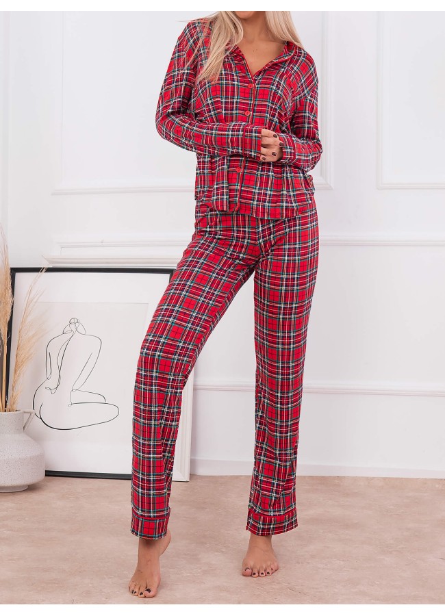 TIMOTHY RED CHECKED PYJAMAS