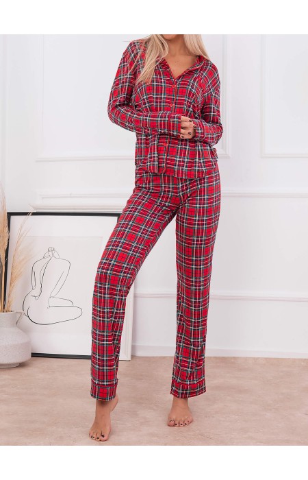 TIMOTHY RED CHECKED PYJAMAS