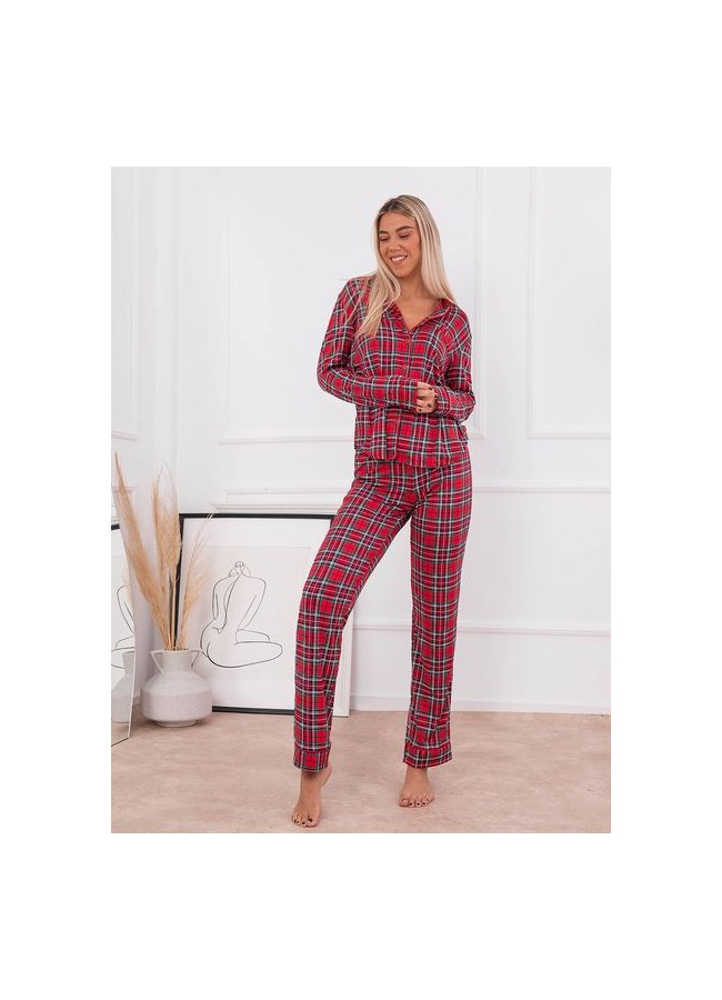 TIMOTHY RED CHECKED PYJAMAS