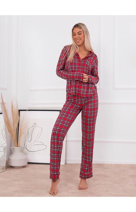 TIMOTHY RED CHECKED PYJAMAS