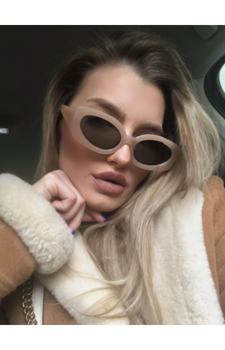 ANNAKEY ENZA NUDE SUNGLASSES