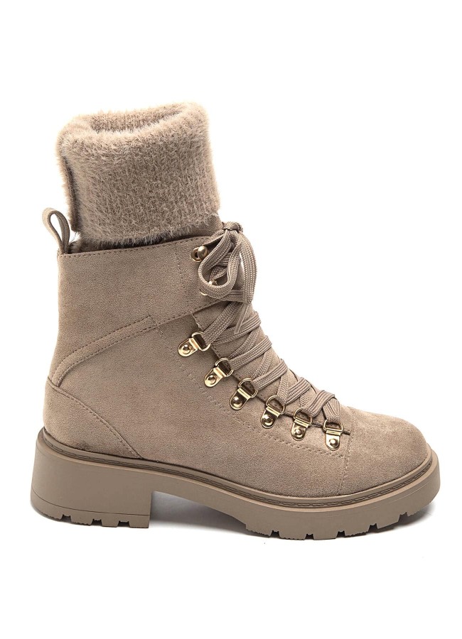 HERVE BEIGE CLIMBING ANKLEBOOTS