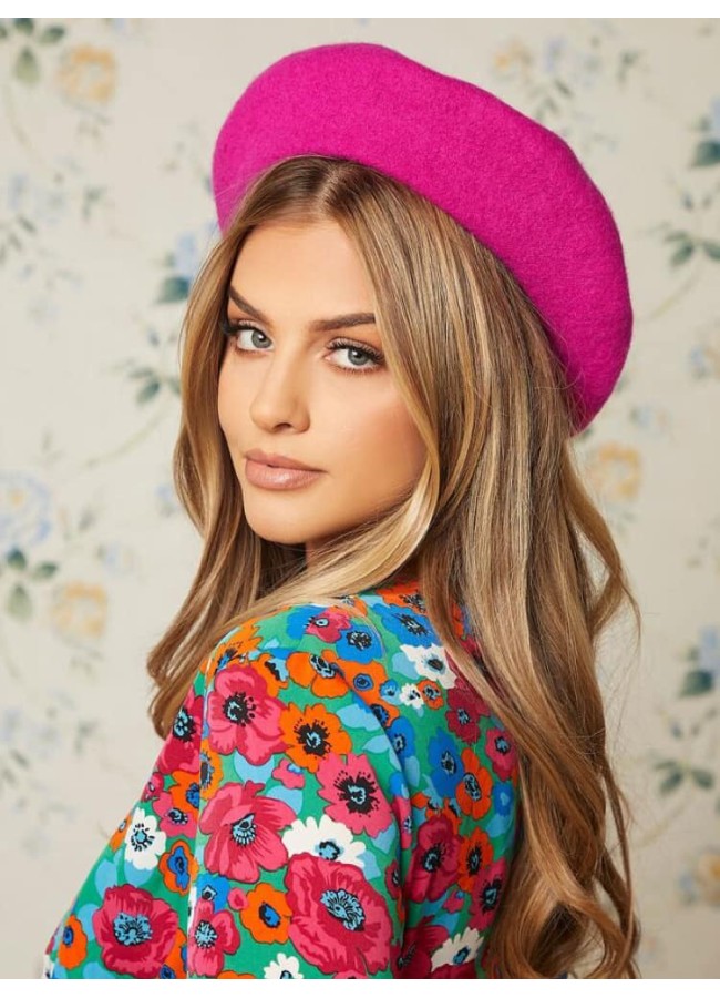 FUCHSIA BERET