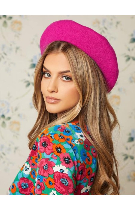 FUCHSIA BERET