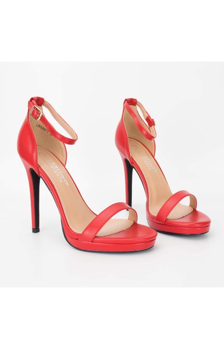 ADELE RED SANDALS