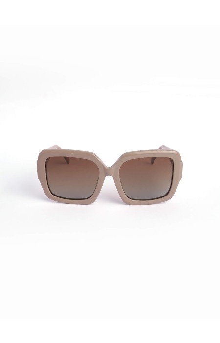 ANNAKEY MARIUS BEIGE SUNGLASSES