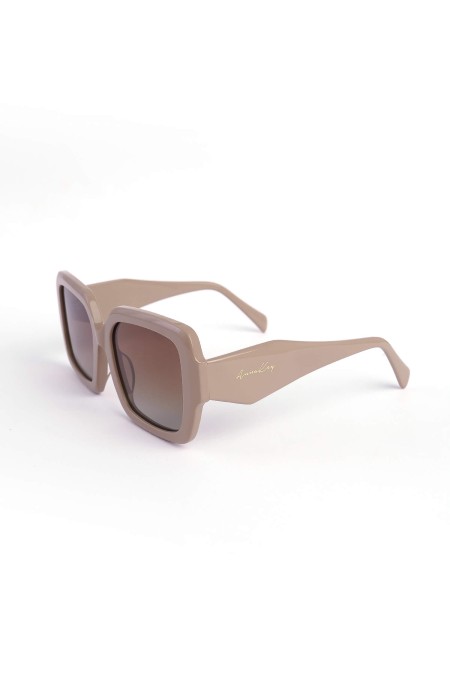 ANNAKEY MARIUS BEIGE SUNGLASSES