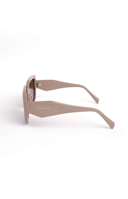 ANNAKEY MARIUS BEIGE SUNGLASSES