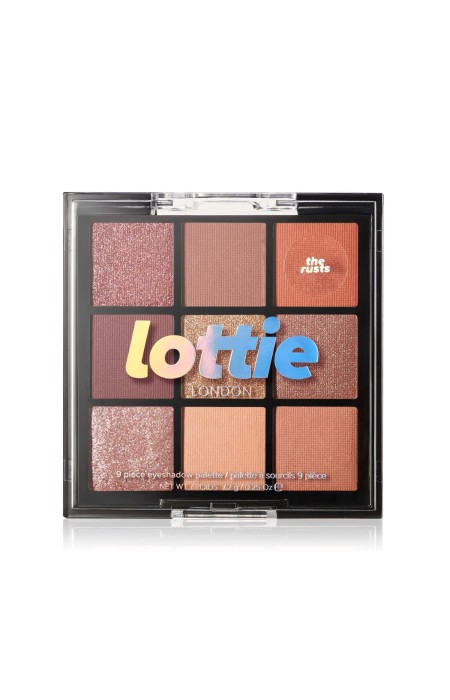 EYESHADOW PALETTE LOTTIE LONDON - THE RUSTS