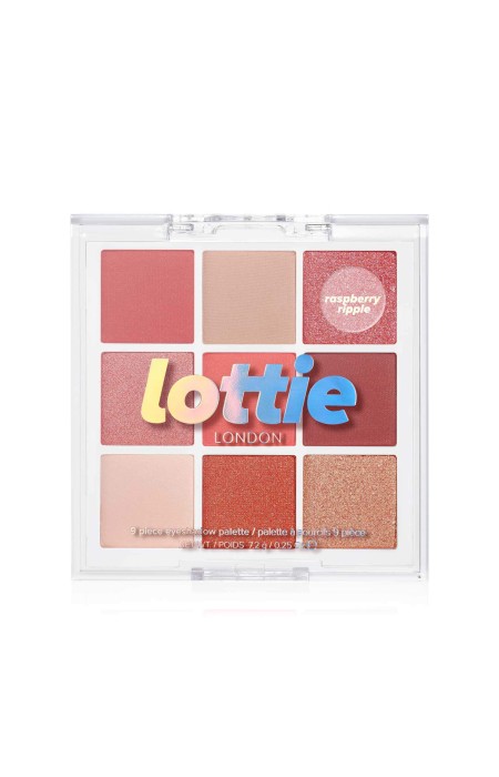 EYESHADOW PALETTE LOTTIE LONDON - RASPBERRY RIPPLE