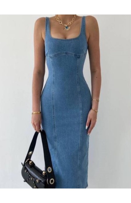 JEAN DRESS - JORDYN