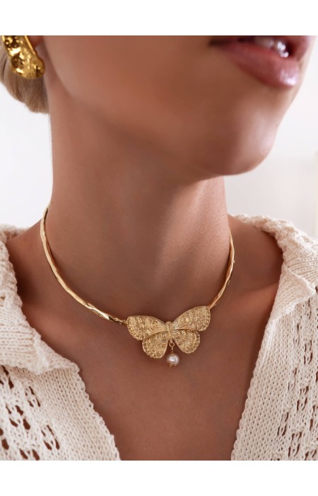 BUTTERFLY CHOKER - FARFALLA