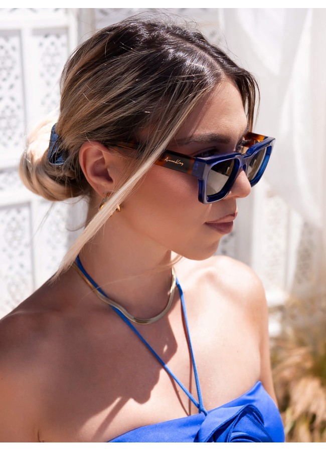 ANNAKEY CAPRI BLUE SUNGLASSES