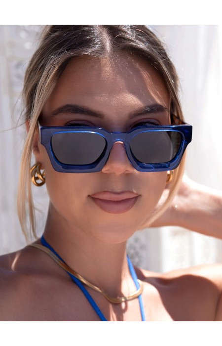 ANNAKEY CAPRI BLUE SUNGLASSES