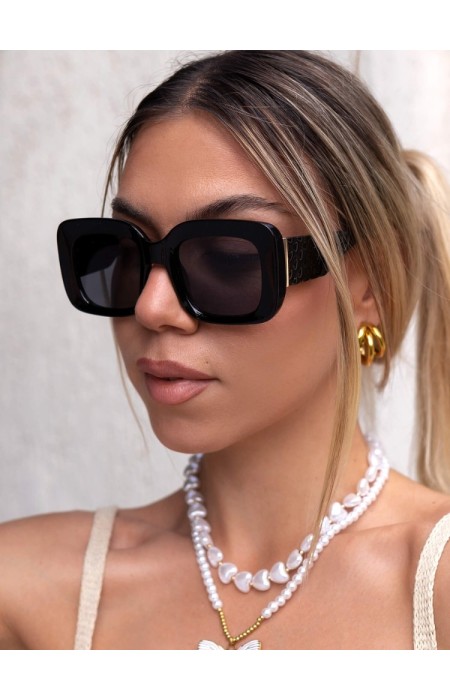 ANNAKEY SABBINA BLACK SUNGLASSES