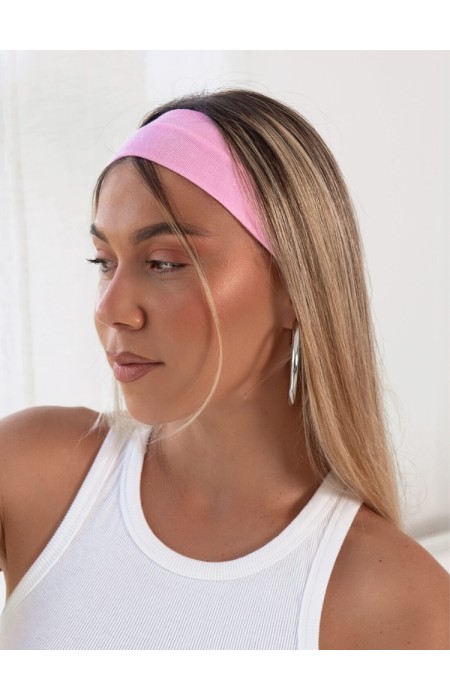 NATURA PINK ELASTIC HAIRBAND