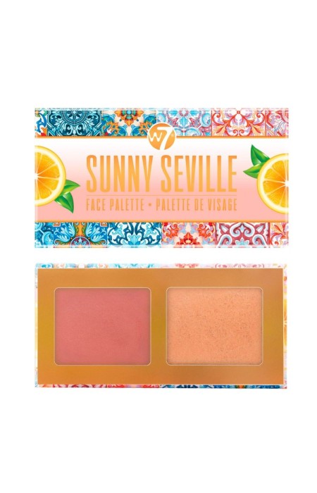 FACE PALETTE HIGHLIGHTER W7- SUNNY SEVILLE