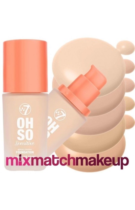 OH SO SENSITIVE FOUNDATION NATURAL W7